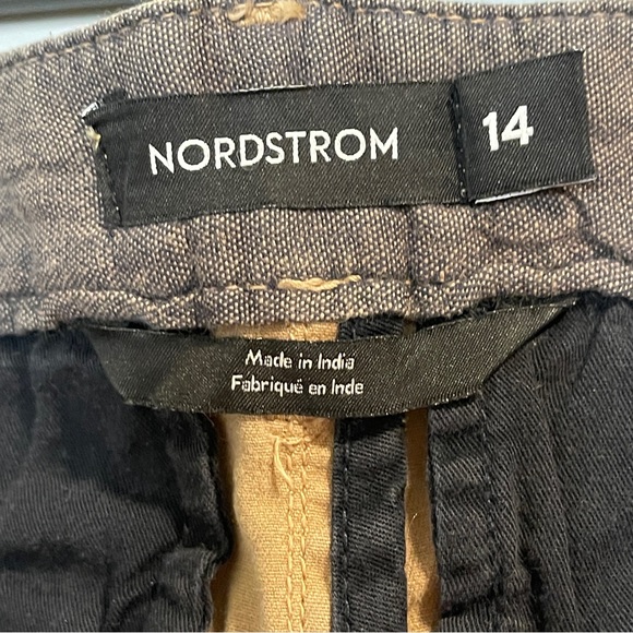 Nordstrom Boys Flat Front Khaki Chinos 14 - Picture 4 of 6